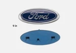 Ford Blue 9 Inch Emblem Front Grille/tailgate Oval Badge Chrome Logo 2004-16. Fixed Price $18.99.