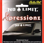 No Limit Chroma Auto Xpressionz Car Truck Windshield Decal Sticker Usa. Fixed Price $15.99.
