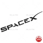 Tesla Spacex 3D Decal Letter Nameplate Logo Badge Emblem Decorate Matte Black. Fixed Price $16.99.