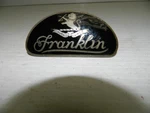 1923 1924 Franklin Aura Vincit 10A 10B Series Radiator Emblem Car Hood Badge. Fixed Price $250.00.