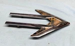 1958 Pontiac Fender Ornament Emblem (rh) #529727 Nice Oem. Fixed Price $59.99.
