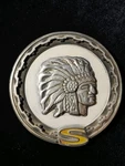 Reduced! 70 S/80 Jeep Cherokee Chief C-pillar Front Fender Emblem 4.75". Fixed Price $155.00.