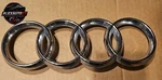 2009-2012 Audi A4 S4 Front Grille Rings Emblem Badge Logo 5728403 Oem. Fixed Price $13.50.