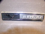 1965 - 72 Dodge Plymouth V Eight Fender Emblem Oem #2579612 66 67 68 69 70 71. Fixed Price $49.99.