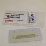 Toyota 75445-0E240 Emblem Grade Drive. Fixed Price $22.50.