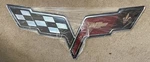 Large Metal Sign Wall Art 2005-2013 C6 Corvette Crossflag 32" X 12". Fixed Price $74.99.