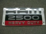 Dodge Ram 2500 Heavy Duty Door Emblem 55372616AB. Fixed Price $26.99.