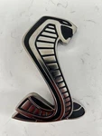 Oem Ford Mustang Shelby Cobra Emblem Fender 3 1/2 X 4 5/8. Fixed Price $129.99.