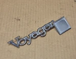 1974-1978 Plymouth Voyager Van Nos Mopar Right Left Front Door Emblem Nameplate. Fixed Price $75.00.