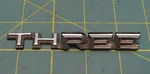 Vintage Plymouth Chrysler "three" 60'S 70'S Emblem Decal P/n 2841731. Fixed Price $14.99.