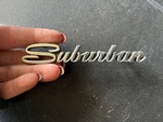 Vintage Plymouth Custom Suburban Dash Emblem 63259 Oem. Fixed Price $27.89.