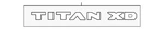 Genuine Nissan Tailgate Emblem 93490-EZ10B. Fixed Price $47.49.