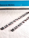 Nos 1984-1987 Buick Regal 3.8 Sfi Turbo Hood Emblems Script Old Gm Correct Style. Fixed Price $199.00.