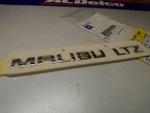 10-16 Malibu Ltz Trunk Deck Lid Emblem Oem Gm. Fixed Price $48.95.