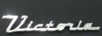 Vintage Mid 1950'S Ford Victoria Emblem Script Oem BN-16098-F Fomoco. Fixed Price $49.99.