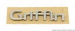 Genuine Saab Front Griffin Fender Emblem For 2011 9-3 12822139-AC. Fixed Price $41.81.