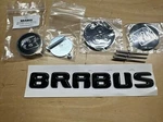 2020-24 Mbz Class W223 Brabus Badge Emblem Original Hood/rear/trunk(black). Fixed Price $385.00.
