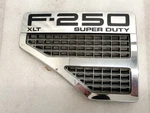 08-10 Left Fender Emblem F-250 Xlt Super Duty Oem Badge Grill Ford F250. Fixed Price $45.99.