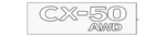 Genuine Mazda Hatch Emblem VA41-51-720. Fixed Price $36.01.