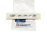 Chrome Sport Lettering Emblem Badge 86316F2000 Hyundai Elantra 17-18 Low Price. Fixed Price $12.18.