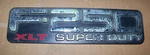 1999-2004 Ford "F-250 Xlt Super Duty" Plastic Fender Emblem Pn: F81B-16B114-RA. Fixed Price $12.00.