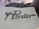 Ford Pinto Fender Emblem Oem 1975 76 77 78 79 80 Horse Badge D52B-6B114-AA Vtg. Fixed Price $8.99.