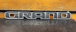 2017-2022 Jeep "grand" Cherokee Front Door Nameplate Oem Mopar 55112900AA. Fixed Price $9.95.