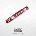 New Genuine Toyota 50TH Anniversary Land Cruiser Quarter Emblem Badge Logo. Fixed Price $41.93.