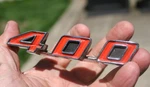 68-72 Pontiac 400 Emblem Metal Badge Nameplate 9791484. Fixed Price $22.00.