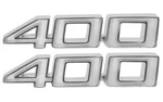 New Trim Parts 400 Front Fender Emblem Pair / For 1970-71 Chevelle Malibu 4652. Fixed Price $96.99.