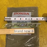 New 2013-2017 Honda Accord Sport Rear Trunk Lid Emblem Logo P/n 75752-T2A-A01. Fixed Price $45.00.