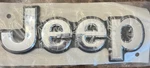 2014 Grand Cherokee Rear Nameplate "jeep" Chrome. Fixed Price $25.00.