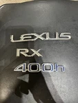 Lexus RX400H - Chrome Emblem Badge Rear Trunk. Fixed Price $15.00.