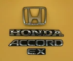 1990 - 1993 Honda Accord Ex Chrome Rear Trunk Emblem Logo Sign Nameplate. Fixed Price $34.99.