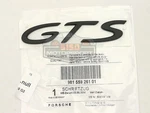 Porsche 991 "gts" Rear Script Emblem Logo Matte Black Genuine 98155926101. Fixed Price $129.95.