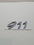Porsche 996 911 Number Badge Emblem Nameplate Chrome. Fixed Price $25.49.