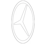 Genuine Mercedes-benz Emblem 906-817-10-16-5337. Fixed Price $20.47.