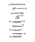 Genuine Mopar Awd Nameplate 68445297AA. Fixed Price $45.44.