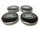 Land Rover Black With Green Oval Polished Wheel Center Hub Caps Set X4 Genuine. Fixed Price $86.91.