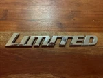 Genuine Toyota 4RUNNER Sequoia Tacoma Tundra "limited" Emblem Oem 75455-0C070. Fixed Price $17.99.