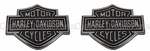 Set Two Rear Tailgate Emblem Badge Decal Fits Ford Super Duty Harley Davidson. Fixed Price $95.99.