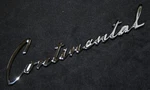 1961 -1963 Lincoln Continental Quarter Nameplate Script New C2VB-5725622-A. Fixed Price $169.98.