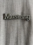 Vintage Ford Mustang Metal Letters Emblem Badge Original D5ZB6042550AA (201). Fixed Price $22.00.