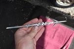 1962 Oldsmobile F-85 Right Hand Quarter Rocket Chrome Emblem Nice 4825928. Fixed Price $71.25.