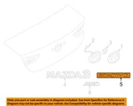 Mazda Oem 19-25 3 Trunk Lid Exterior Trim-nameplate BCJH51771A. Fixed Price $38.25.