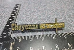 1973 - 74 Chevy Truck Cheyenne Dash Emblem 326957 Gm Chevrolet C/10 Original. Fixed Price $38.00.