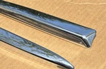 2012-2017 Fiat 500 Front Left Right Bumper With Emblem Chrome Silver Trim Oem #0. Fixed Price $60.00.