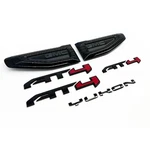 Factory Oem Gmc Yukon AT4 Black Red Emblems Kit Set Of 6 2021-2024 84941457. Fixed Price $179.99.
