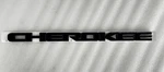 Oem Mopar Front Door Badge Charcoal Black 68450906AA Cherokee 2019 - 2023. Fixed Price $54.99.