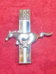 1967 Mustang Fastback Coupe Convertible Orig '289' Lh Front Fender Horse Emblem. Fixed Price $59.00.